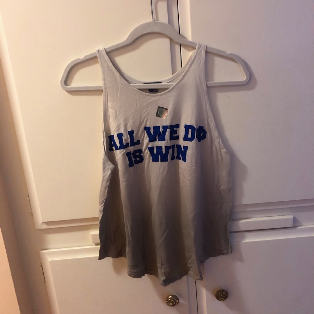 New “All We Do is Win” Workout Tank